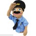 Melissa & Doug Police Officer Puppet Detachable Wooden Rod for Animated Gestures Ideal for Left- or Right-Handed Children 15” H x 5” W x 6.5” L Standard Version B000AD0ZCU
